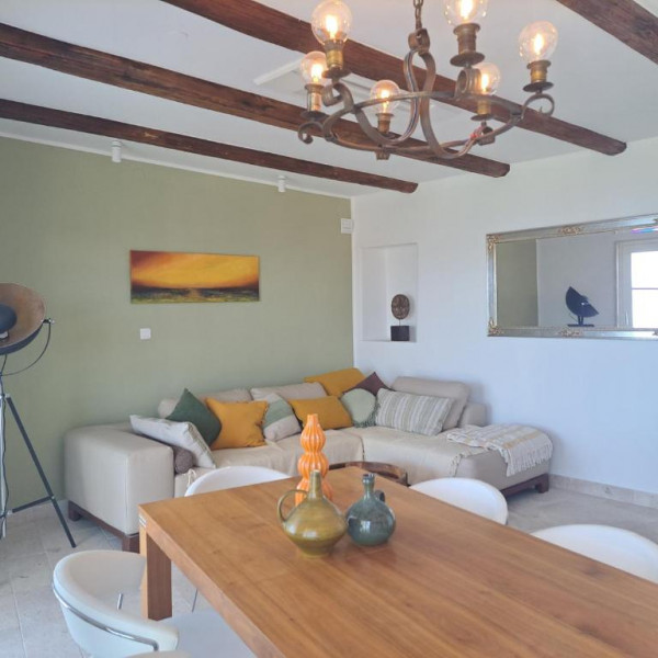 Das Wohnzimmer, Villa Belvedere, Villa Belvedere - Ferienhaus mit Meerblick in Kroatien - Crikvenica Crikvenica